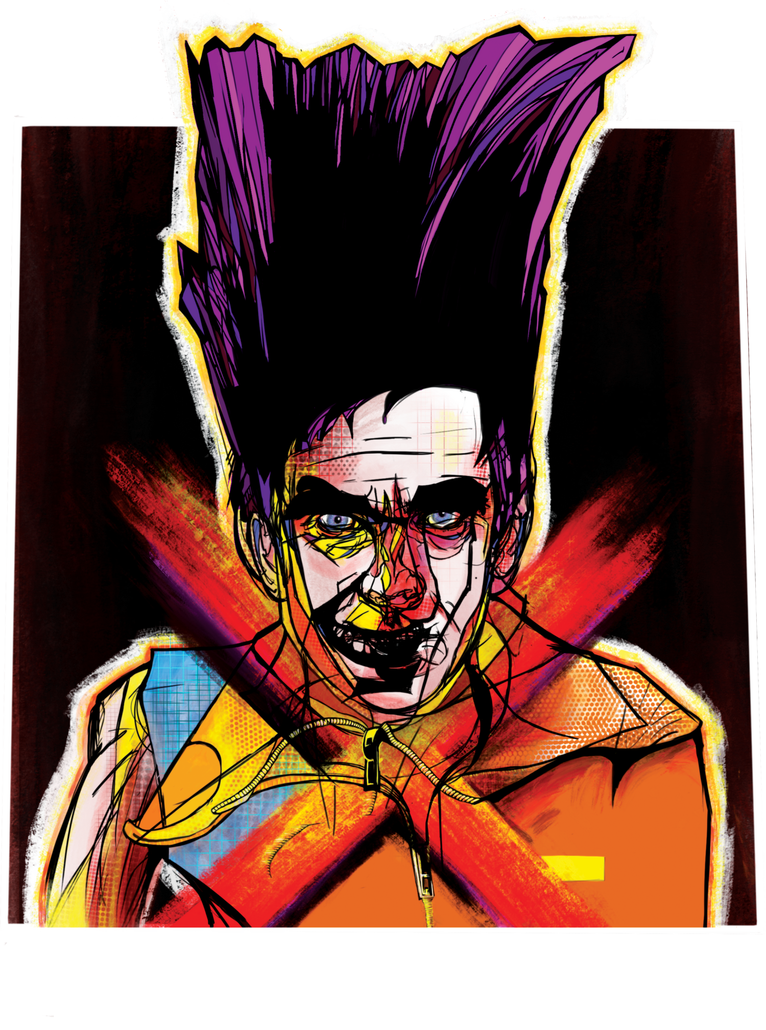 "I Contain Multitudes" Digital illustration